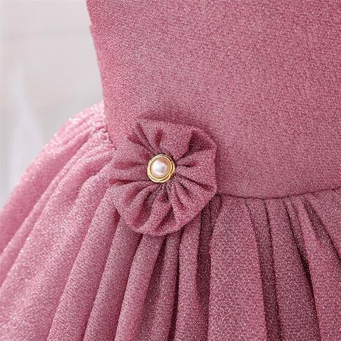 فساتين المناسبات الخاصة من Dressy Daisy للفتيات الصغيرات لحفلات الزفاف وحفلات الكريسماس وحفلات الزفاف الفاخرة مع عصابة رأس in Kuwait