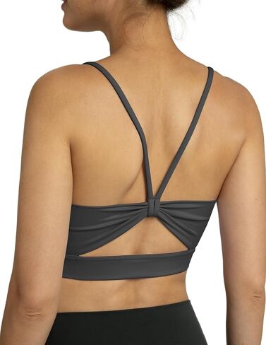 حمالات صدر رياضية للسيدات من Colourfulkoala Dreamlux Bowknot Strappy وخفيفة التأثير للتمرينات واليوجا in Saudi Arabia