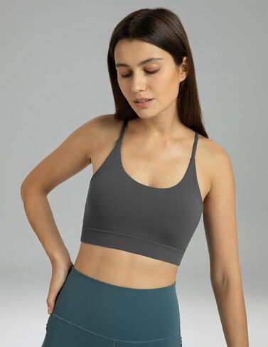 حمالات صدر رياضية للسيدات من Colourfulkoala Dreamlux Bowknot Strappy وخفيفة التأثير للتمرينات واليوجا in Saudi Arabia