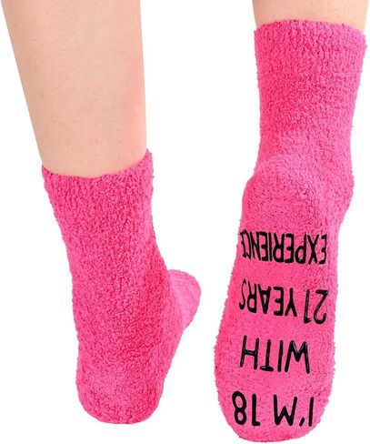 HAPPYPOP 39th Birthday Gifts for Women, 39 Year Old Gifts, Socks for Her Female, Best Gifts for 39 Year Old Woman in Saudi Arabia