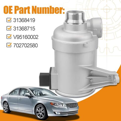 31368715 مضخة مياه المحرك الكهربائي تناسب 2015-2021 فولفو XC60 XC90 S60 S80 S90 V60 XC70 V90 XC40 يستبدل #31368419 V95160002 702702580 in Kuwait