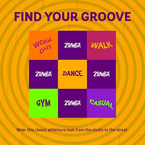 جوارب ZUMBA Fired Up العالية للنساء، أسود غامق، 2 قطعة in Kuwait