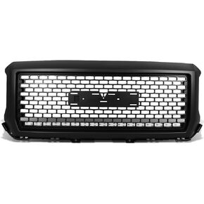DNA MOTORING GRLDDENU-GMCSIE14-BK Front Bumper Grille [for 14-15 GMC Sierra 1500]
