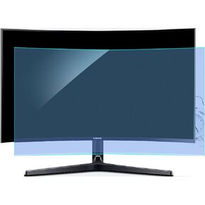 Anti Glare Screen Protector Filter for 31.5 Inch /32 Inch Monitor, Anti Blue Light Film for Straight/Curved Monitor, Relieve Eye Strain, No Bubbles (32 inch （L*W 27.87 * 15.75 inch）)
