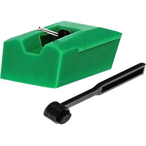 ATN95E Turntable Record Replacement Needle with Stylus Cleaning Brush, Eliptical Record Player Needle Compatible with Audio-Technica AT-LP120-USB Vinyl Turntables
