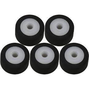 5 Pcs Rubber Bearing Roller Guide Pulley Bearing Wheel Pinch Roller for Audio Radio Tape Recorder in Saudi Arabia