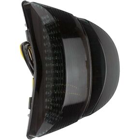 Motorcycle Brake Stop Running Tail Light, Red Driving + Amber Turn Signal LED Rear Tail Light Motorcycle Taillight, 2002-2003 Compatible with Honda CBR 954RR - Smoke Lens