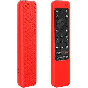 LEFXMOPHY TX800U Remote Case Replacement for Sony 4K Ultra HD TV X80K X90K X95K Series 2022 Model RMF-TX800U TX900U Voice Control Cover, Green Silicone Protective Skin Glow in Dark