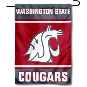 Washington State Cougars Garden Flag