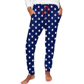 Deerose Women Valentines Day Pajama Pants Mardi Gras Drawstring PJ Pants with Pockets