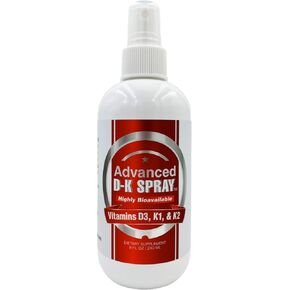 CCL Vitamin D with K2 Spray - Advanced Vitamin D3 Liquid Spray Supplement with K1, Vitamin E - Instant Faster Absorption Into Bloodstream - Vegan, Gluten Free (4 oz- 120 Servings)