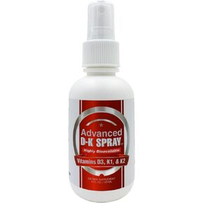 CCL Vitamin D with K2 Spray - Advanced Vitamin D3 Liquid Spray Supplement with K1, Vitamin E - Instant Faster Absorption Into Bloodstream - Vegan, Gluten Free (4 oz- 120 Servings)