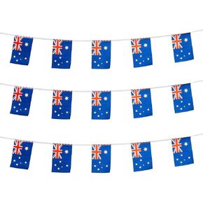 Australia Flags Australian Small String Mini Flag Pennant Banner Decorations