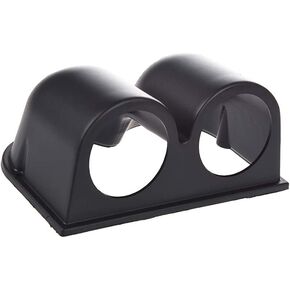 Black 2" 52mm Universal Dual Hole Dash Dashboard Car Gauge Pod Mount Holder ABS