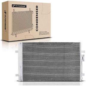 A-Premium A/C Condenser Replace# 3QF816411 - Compatible with Volkswagen Atlas 2018-2021, Atlas Cross Sport 2020-2021, 2.0L 3.6L