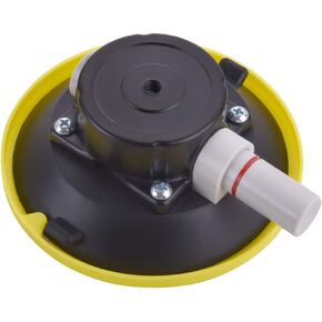 IMT 6" Mounting Vacuum Suction Cup 5/16"-18 Female Threaded, Small Hand Pump Active Camera Mouting Base, Glass Sucker Sucking Tool/Car Sucker for Camera