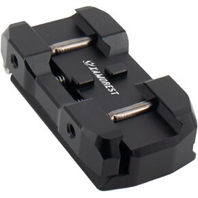 Picatinny Arca Swiss Plate, 2.75 Picatinny Arca Rail Mount for Rifle Tripod Ballhead Quick Release Plate, Aluminum Arca Plate Compatiable RRS Dovetail