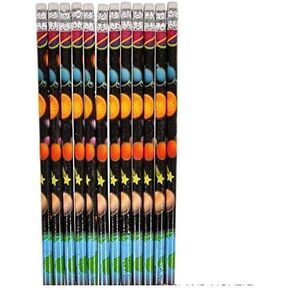 3 Dozen (36) OUTER Space Themed Pencils - CLASSROOM - Party Favors - Doctor/DENTIST Treats TEACHER Solar System - SCIENCE