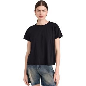 Velvet by Graham & Spencer Women's Topanga by Jenny Graham Organic Jersey Crew Neck Tee