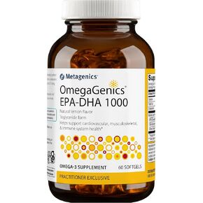 مكمل غذائي Metagenics OmegaGenics EPA-DHA 1000، 60 قطعة in Kuwait