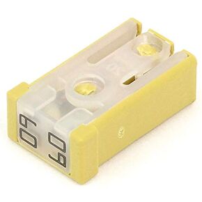 5 Littelfuse 0695060.PXPS Slotted MCASE+ Cartridge Fuse, 60A, 32V, Time Delay