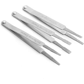3Pcs Terminal Cleaner Set,Terminal Wiring Tweezer Electrical Connector Replacement For Small Electrical Spade Pin Connector Auto Repaifor Ring Hardware Tool Terminal Cleaning Kit Automotive