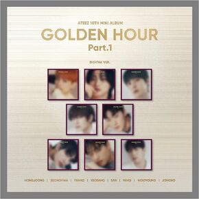 ATEEZ GOLDEN HOUR : Part.1 10th Mini Album with Tracking Sealed ATZ (Standard 3 Version SET)