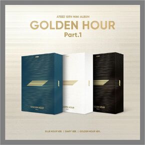 ATEEZ GOLDEN HOUR : Part.1 10th Mini Album with Tracking Sealed ATZ (Standard 3 Version SET)