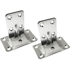 Table Bracket 2 Sets Stainless Steel Removable Table Support Rod