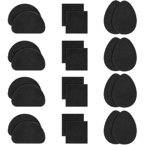 12 Pair Non Slip Shoe Pads, red bottom shoe protector, Shoe Grips on Bottom of Shoes, Sole Protector for Sneakers Shoe Sole Repair Shoe Bottom Protector Self-Adhesive Non Slip Pads for Heels for Women