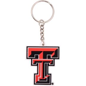 Desert Cactus Texas Tech Keychain Car Keys Holder (PVC A)