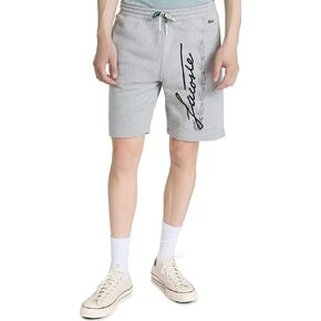 Lacoste Mens Script Print Fleece Short