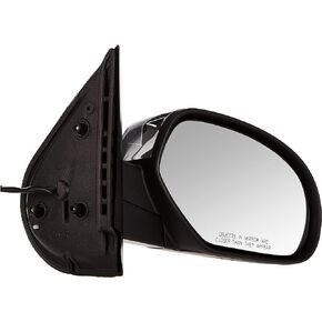 Fit System Driver Side Mirror for Avalanche, Silverado/Sierra 1500, Silverado/Sierra 2500 & 3500, Suburban, Tahoe, Yukon, Denali/XL, Silverado/Sierra Hybrid, blk/chrome, fold, Heated Power