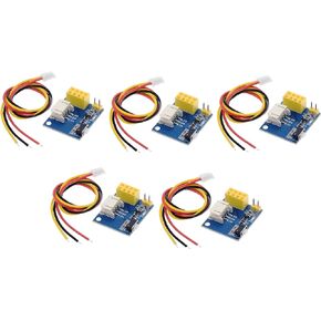 5 pcs ESP8266 ESP-01 ESP-01S RGB LED IDE Adapter Controller WS2812 Module for Arduino