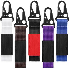 5 Pcs Jiu Jitsu Keychains BJJ Belt Promotion Gift Brazilian Jiu Jitsu Gifts for Men Women BJJ Belts Key Chain Lanyard Jiu Jitsu Keyring for Jiu Jitsu Lovers Martial Artists