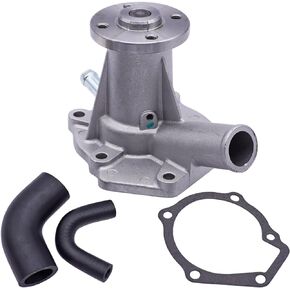 Water Pump with Radiator Hoses 15852-73030 15531-73350 15531-72870 Replacement for Kubota B20 B1550 B1750 B2150 B5200 B6200 B7200 B8200 B9200