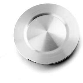 1PC 165mm 6.5 Inch Diameter ABS Silver Brushed Custom Hubcap Fit for Chevy Trailblazer 2004-2009 Car Hub Wheel Center Cap 9595108
