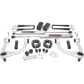 Rough Country 3.5" Lift Kit w/N3 Shocks for 2007-2021 Tundra 2WD/4WD - 76830