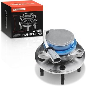 A-Premium Front or Rear Wheel Bearing and Hub Assembly with ABS & 5-Lug Compatible with Cadillac CTS, STS & Buick Terraza & Chevrolet Uplander & Pontiac Montana & Saturn Relay