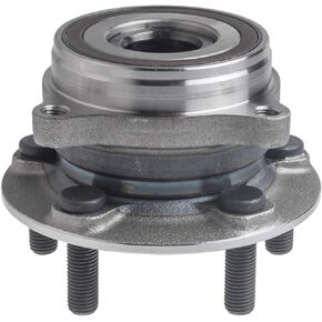 513287 Front Wheel Bearing and Hub Assembly Compatible with 2010-2015 to-yota Prius (Not Fit Prius C and Prius V Models), 12-15 Prius Plug-in /11-17 Le-xus CT200h [5 Stud Hub w/ABS]