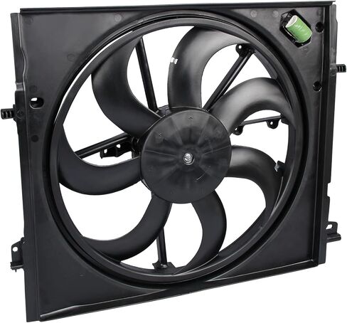 مجموعة مشعاع مروحة التبريد لـ 2017 2018 2019 نيسان روج سبورت 2.0L 214816MA0A 214816MA0B NI3115162 نيسان روج مروحة مشعاع in Kuwait