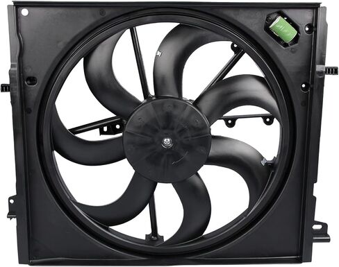 مجموعة مشعاع مروحة التبريد لـ 2017 2018 2019 نيسان روج سبورت 2.0L 214816MA0A 214816MA0B NI3115162 نيسان روج مروحة مشعاع in Kuwait