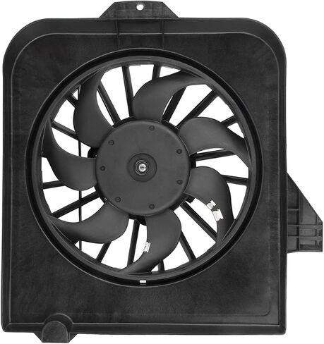 Left Driver Side Engine Cooling Fan Assembly Fit for Dodge Caravan & Grand Caravan & for Chrysler Town & Country 2001-2005, for Chrysler Voyager 2001-2003 Replace# 620-018 in Saudi Arabia