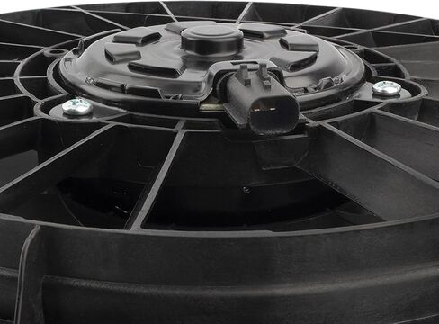 Left Driver Side Engine Cooling Fan Assembly Fit for Dodge Caravan & Grand Caravan & for Chrysler Town & Country 2001-2005, for Chrysler Voyager 2001-2003 Replace# 620-018 in Saudi Arabia