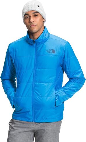 THE NORTH FACE Men's Clement Triclimate Jacket, Monterey Blue/Hero Blue, X-Large in Saudi Arabia