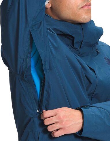 THE NORTH FACE Men's Clement Triclimate Jacket, Monterey Blue/Hero Blue, X-Large in Saudi Arabia
