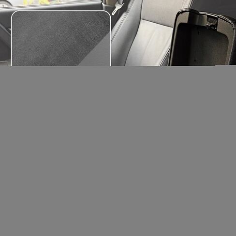 غطاء وحدة التحكم المركزية غطاء مسند الذراع مقاوم للماء غطاء صندوق مسند ذراع السيارة حامي لهوندا ريدجلاين 2006-2014 جلد صناعي رمادي in Saudi Arabia