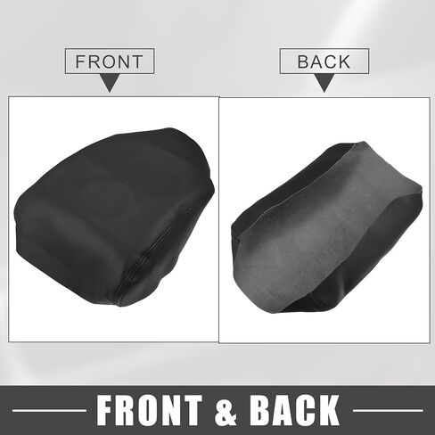 Center Console Cover Armrest Cover Waterproof Car Arm Rest Box Cover Protector for Honda Ridgeline 2006-2014 Faux Leather Gray in Saudi Arabia
