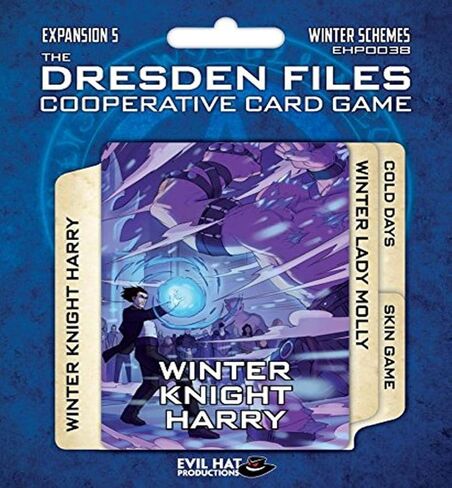 Evil Hat Productions The Dresden Files Cooperative Expansion 5: Winter Schemes 5, Card Game in Saudi Arabia