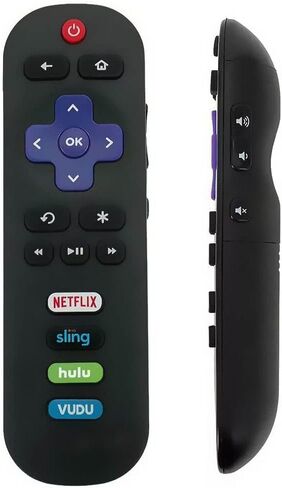جهاز التحكم عن بعد لتلفزيون TCL Roku - جهاز تحكم RC280 لا يتطلب برمجة - استبدال جهاز التحكم عن بعد لتلفزيون Roku لـ 40S325 55S405 40S305 65S535 49S515 Control TCL Roku TV in Kuwait
